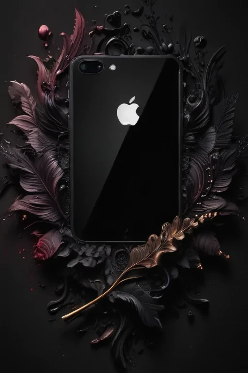 black iphone wallpaper hd