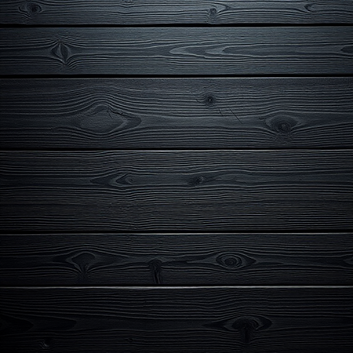 Generate a high-resolution image of dark wooden planks arranged in a horizontal pattern, using a DSLR camera with a 50mm lens, aperture set to f/2.8, ISO 100, and a shallow depth of field for enhanced texture and detail, captured from an overhead angle.