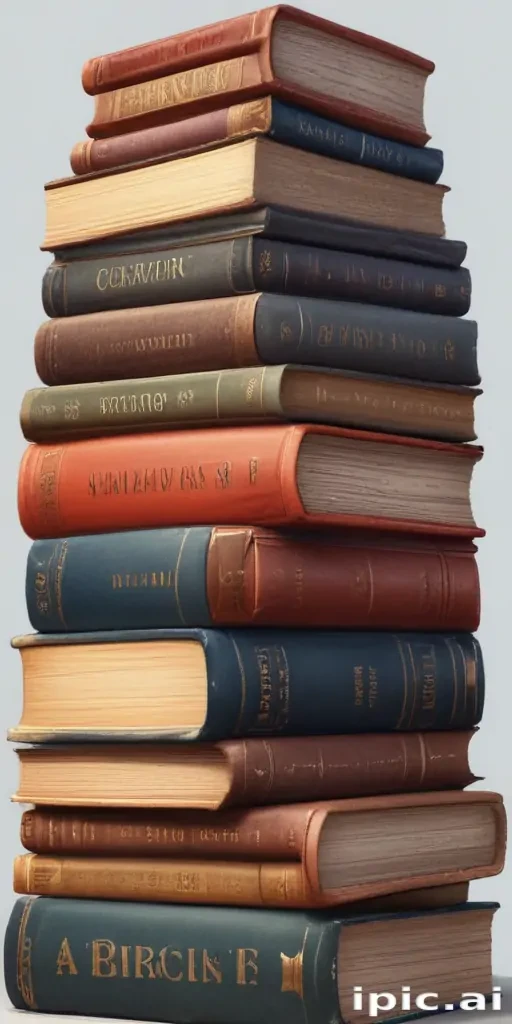clipart stack of books