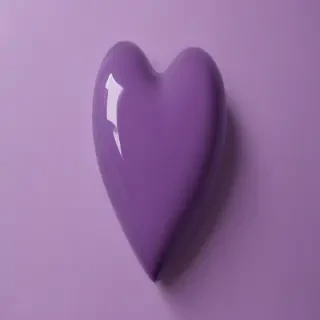 aesthetic purple heart