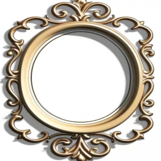 clipart oval frame