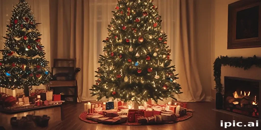 christmas pictures aesthetic