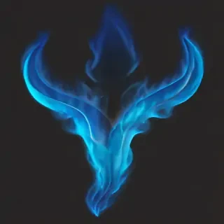 blue flame png