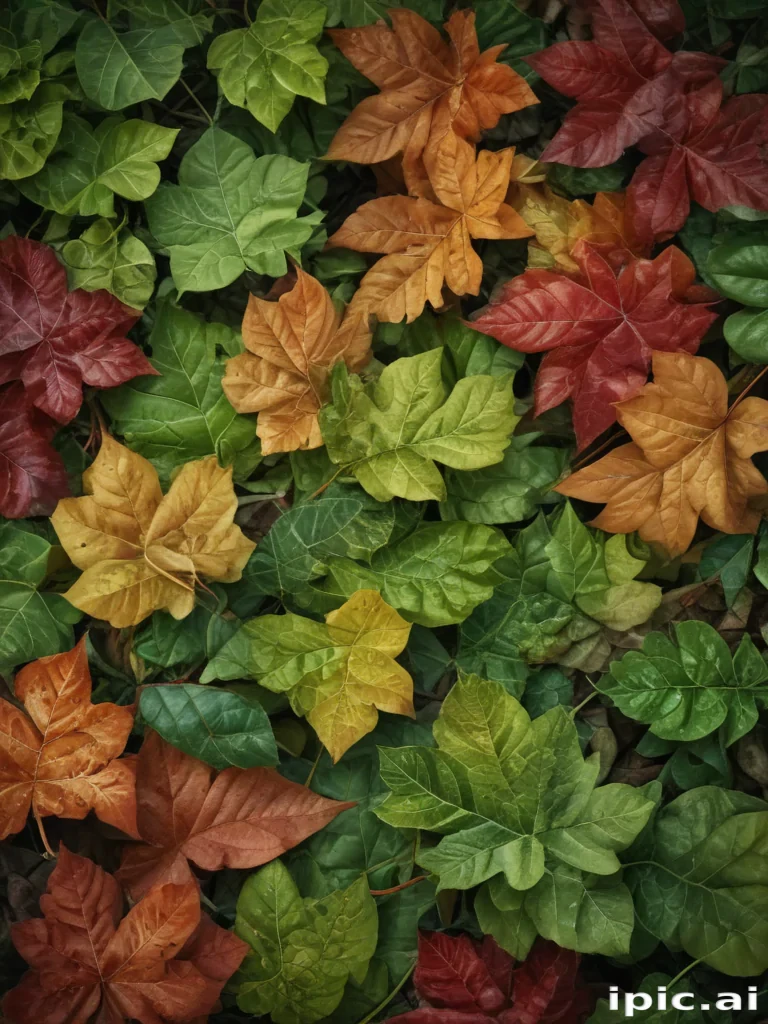 background leaves