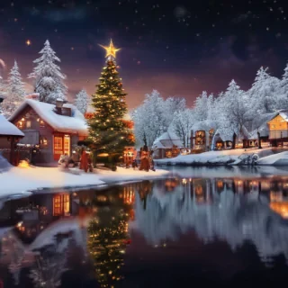 cute christmas background