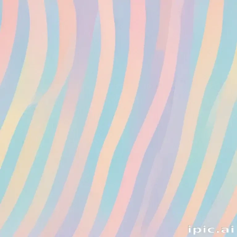 pastel coloured rainbow