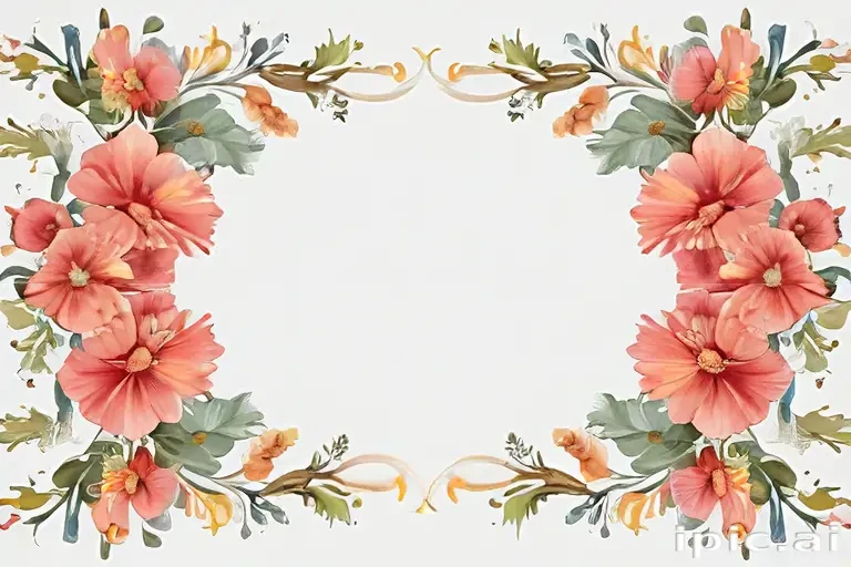 floral border png