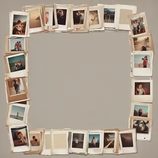 polaroid frames png