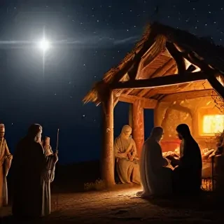 free nativity scene background images