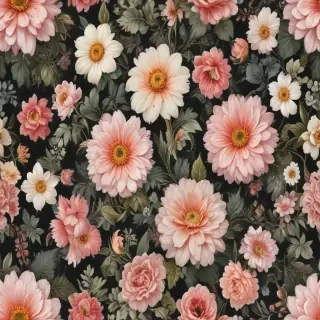 aesthetic flower wallpaper