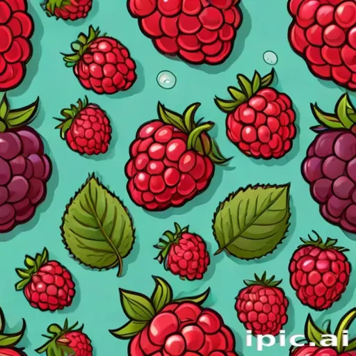 raspberry cartoon