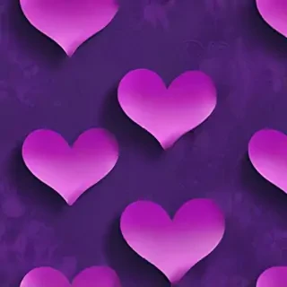 purple wallpaper heart