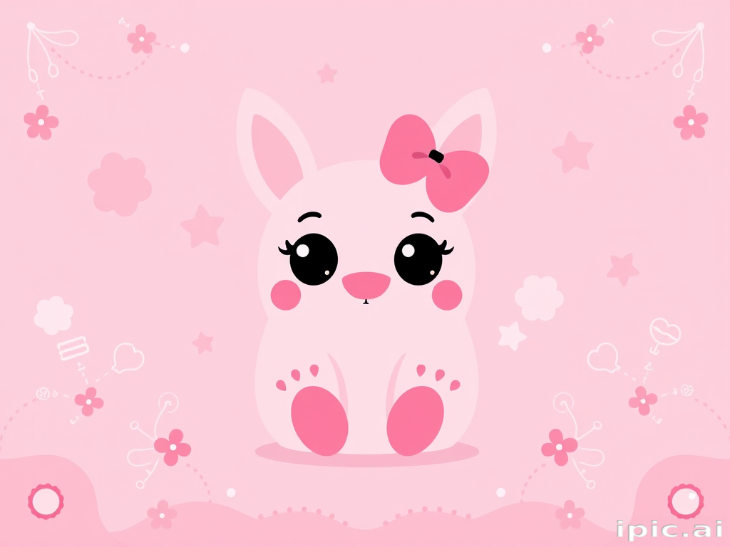 cute pink design