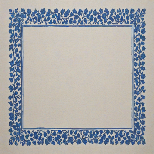 blue borders