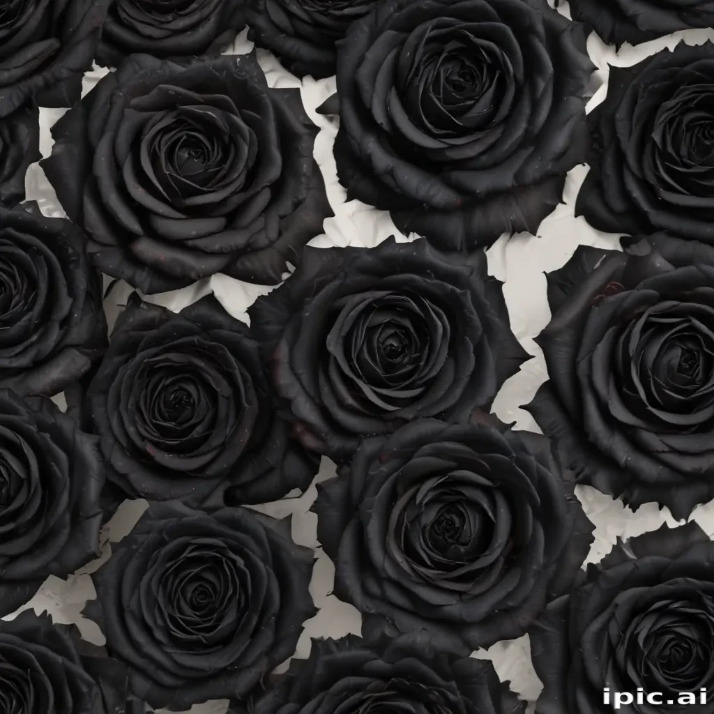 black roses background
