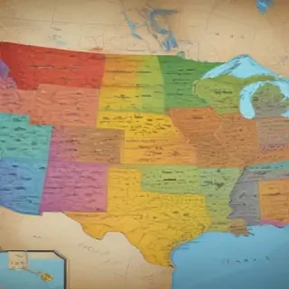 us states on a map