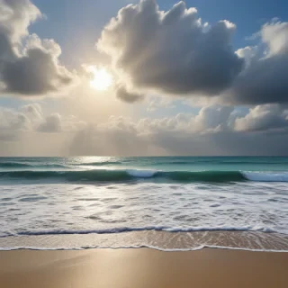 beach iphone