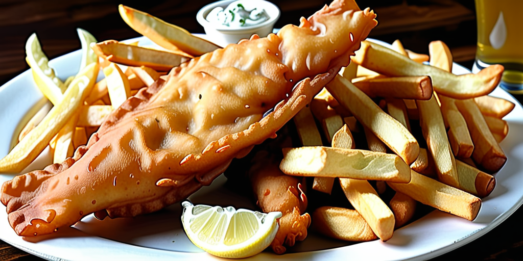 beer battered fish and chips near me