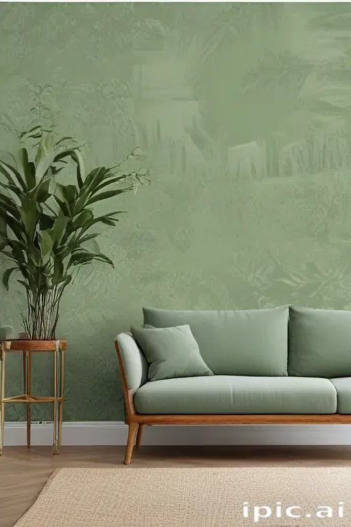 sage green wallpaper aesthetic