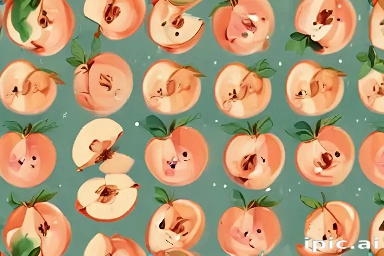 cute peach background