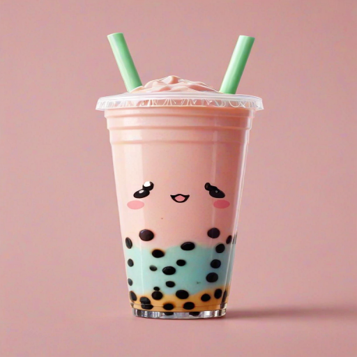 cute boba tea wallpapers