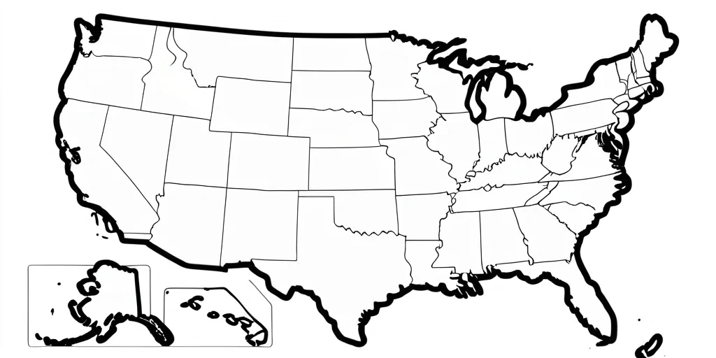 blank map of the united states