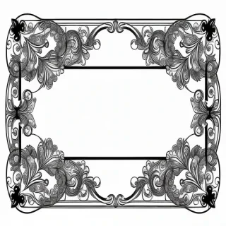 transparent border