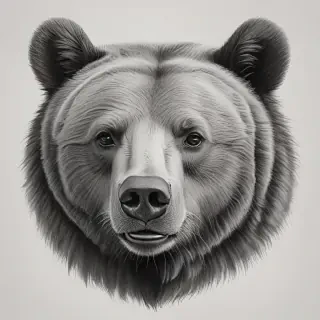 bear drawing