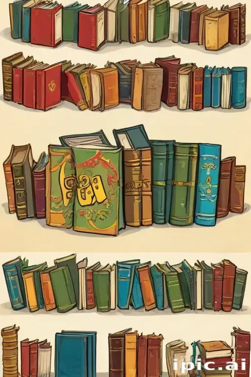 book cartoon image