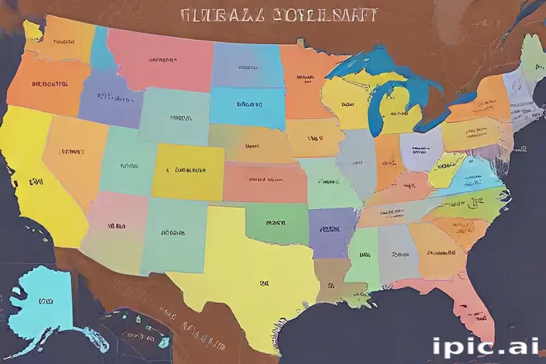 us states on a map