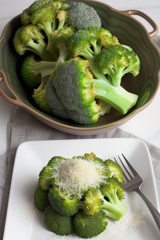 smashed broccoli with parmesan cheese recipe