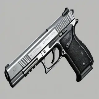 gun no background