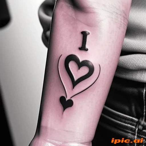 i love you sign language tattoo