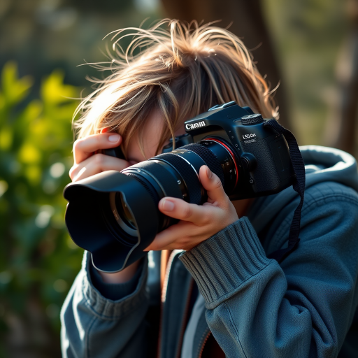 Regenerate the original image with a professional DSLR camera, 50mm lens, f/1.8 aperture, ISO 200, 1/100s shutter speed, natural lighting, slight tilt-up angle for dynamic composition.