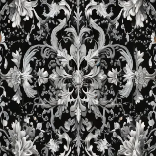 black and white pattern