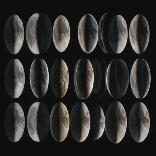 moon phases png