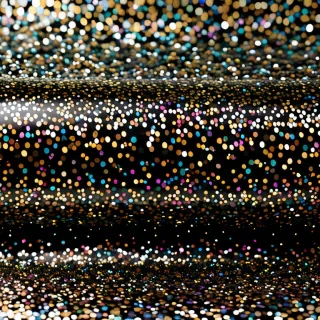 glitter background black