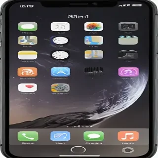 iphone with transparent background