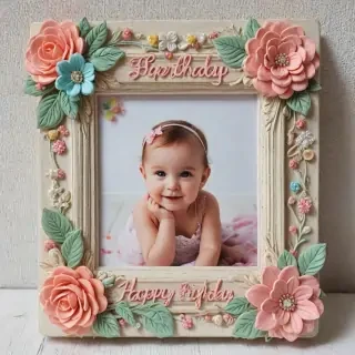birthday frame