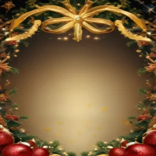 christmas background frame