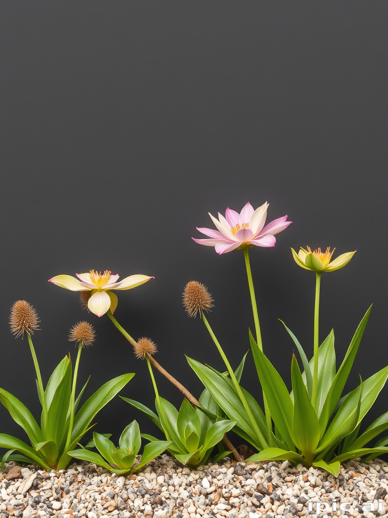 plants no background