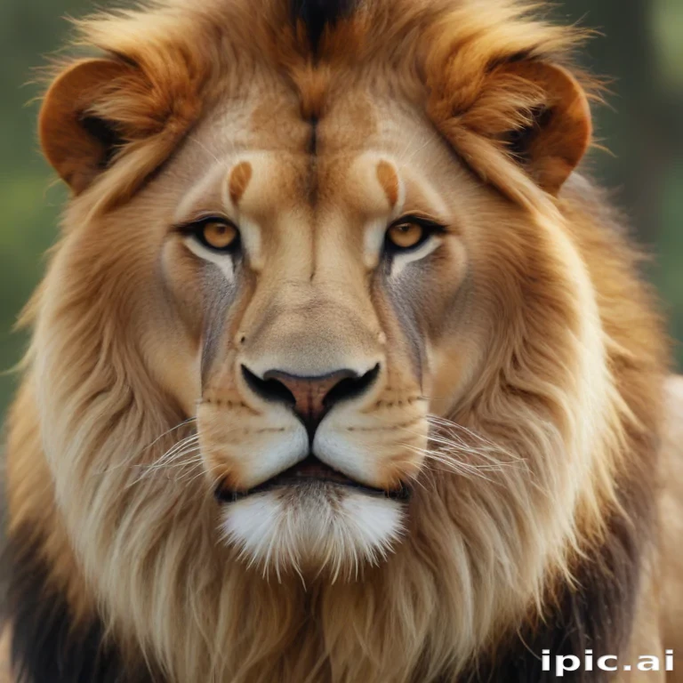 lion transparent background