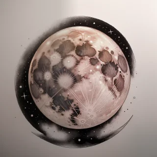 moon drawinh