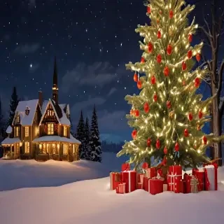 christmas eve wallpaper