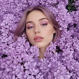 lilac aesthetic