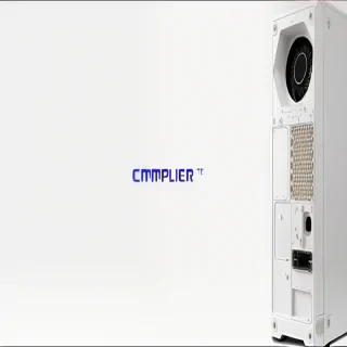 white computer background