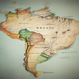 map of brazil