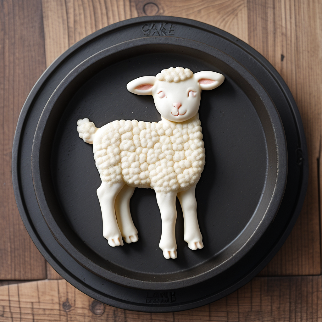 lamb cake cast iron mold