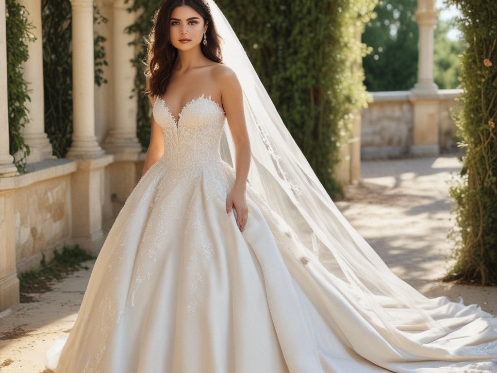 selena gomez wedding dress