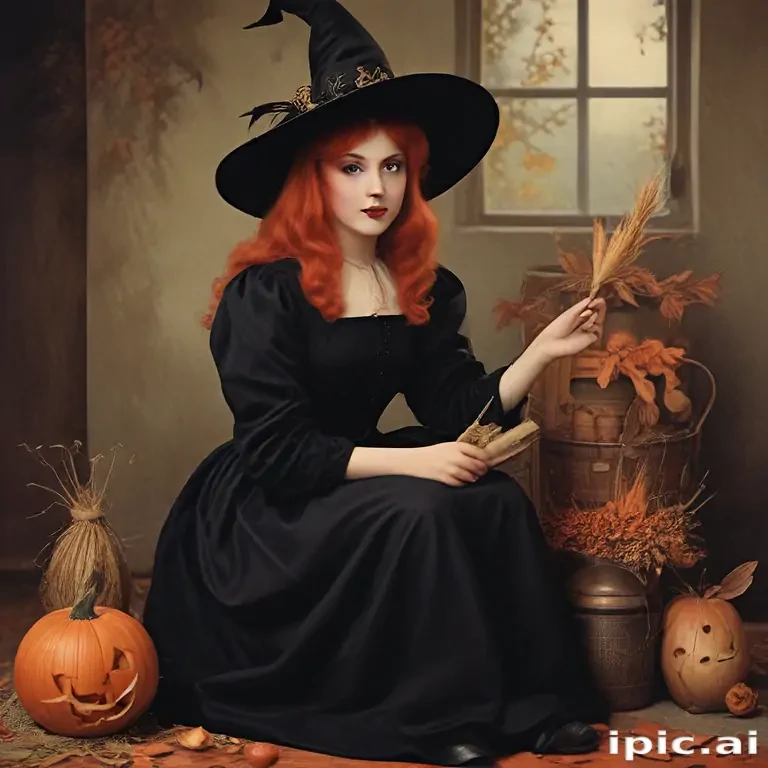vintage witch images